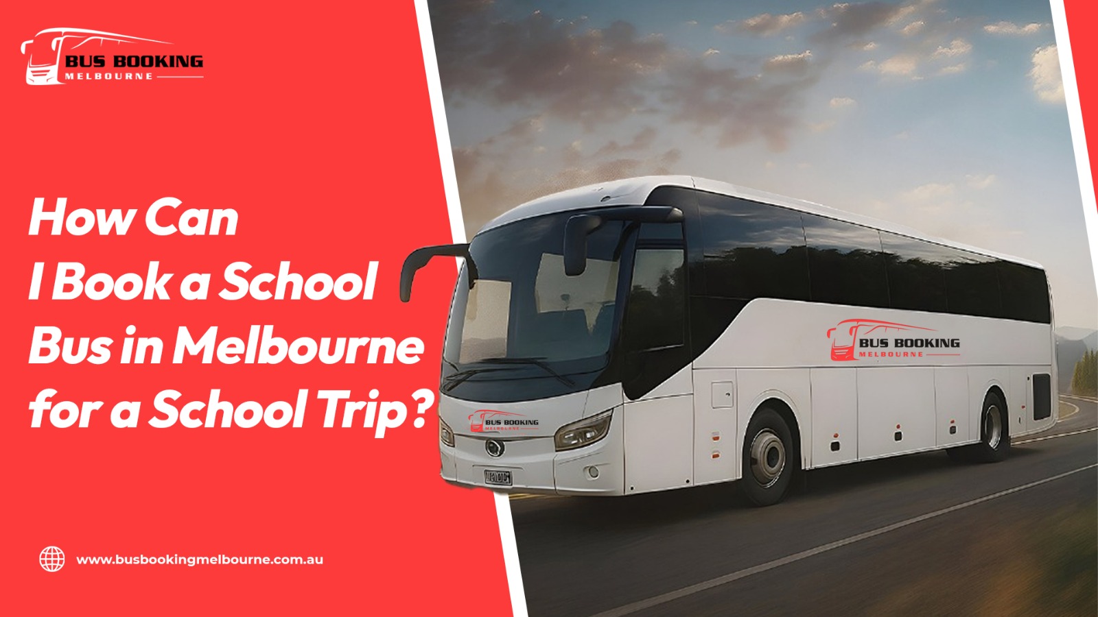 How can I book a School bus in Melbourne for a school trip?