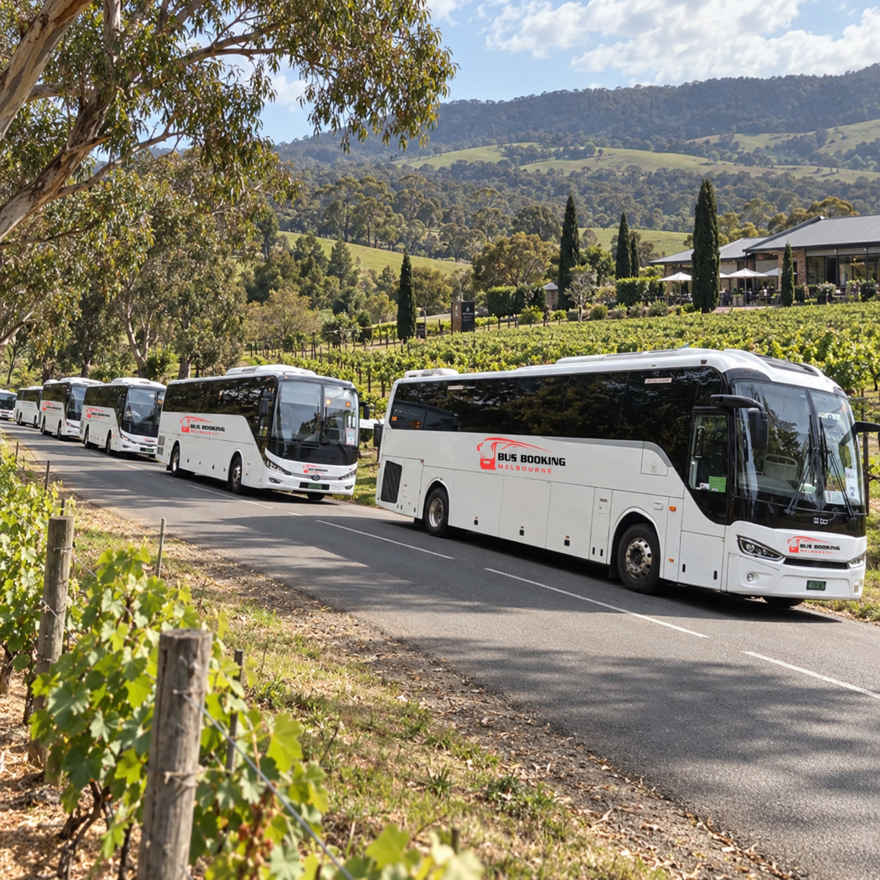 Vineyard Coach Convoy in Melbourne